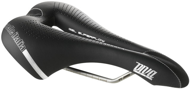 Selle Italia Selle DIVA Gel Superflow - noir/S