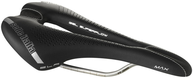 Sillín MAX SLR Gel Superflow - negro/L