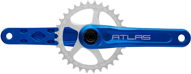 Race Face Atlas Cinch 83 mm Crank - blue/165.0 mm