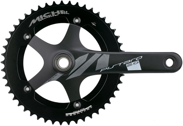 Miche Pistard 2.0 Crankset - black/170.0 mm 49 tooth