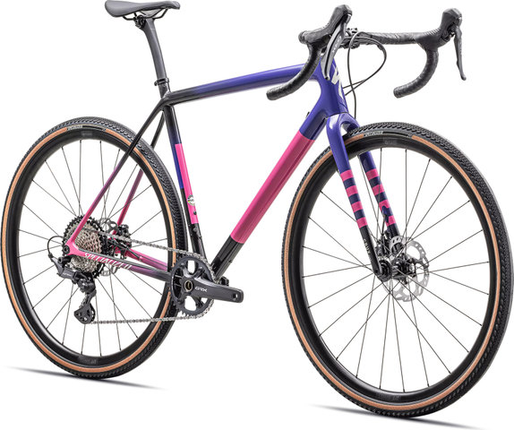 Specialized Crux Comp 28" Gravel Bike - gloss carbon-purple haze-rebel pink-birch/28"/M