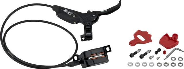 SRAM Freno de disco G2 RE - gloss black/Rueda delantera/Flip-Flop (no específico de lado)