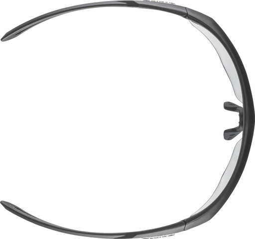 Alpina Nylos HR Sports Glasses - black transparent matt | clear