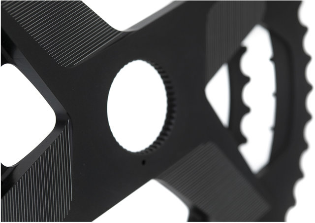 Set de Pédalier ALDHU 3D+ avec Direct Mount Spidering, noQ - noir mat/175,0 mm 36-52