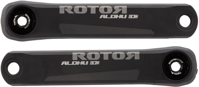 Set de Pédalier ALDHU 3D+ avec Direct Mount Spidering, noQ - noir mat/175,0 mm 36-52