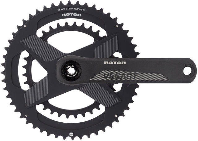 Set de Pédalier VEGAST avec Direct Mount Spidering, noQ - anthracite/172,5 mm 36-52 Offset