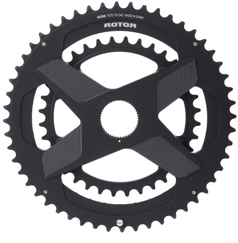 Set de Pédalier VEGAST avec Direct Mount Spidering, noQ - anthracite/172,5 mm 36-52 Offset