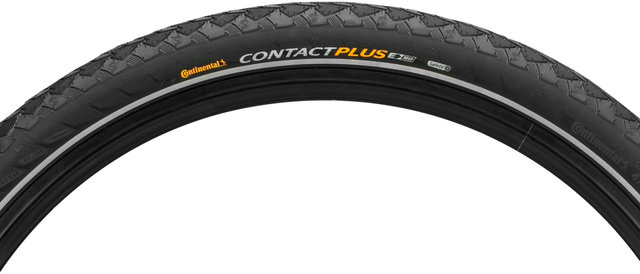 Continental Cubierta de alambre Contact Plus 26" - negro reflejante/26x1,75 (47-559)