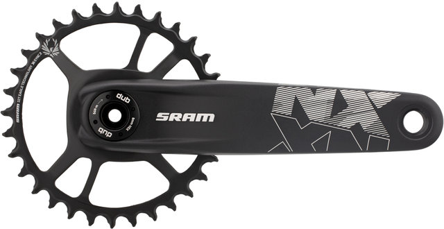 SRAM Juego de bielas NX Eagle Direct Mount DUB 12 velocidades - black/175,0 mm 32 dientes