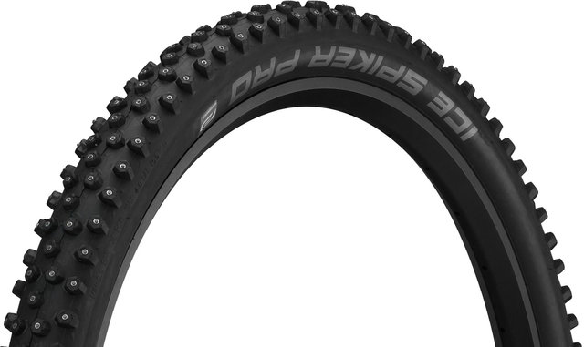 Schwalbe Cubiertas de alambre con spikes Ice Spiker Pro Performance 26" - negro/26x2,1