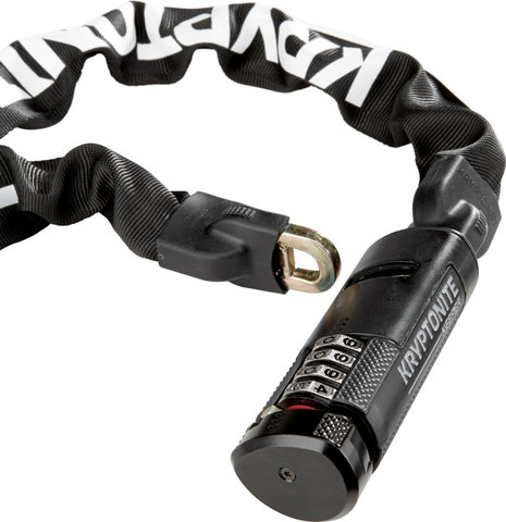 Kryptonite Keeper 790 Integrated Combo Kettenschloss - schwarz | 90 cm
