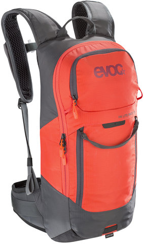 FR Lite Race Protector Backpack - carbon-grey orange/10 litres, M/L