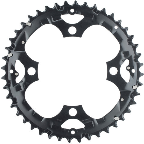 Shimano Deore Kettenblatt FC-M530 9-fach für Kettenschutzring - schwarz/44 Zähne