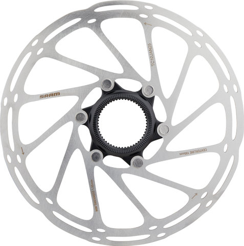 SRAM Centerline Centre Lock Brake Rotor 2-Pieces - silver-black/180 mm