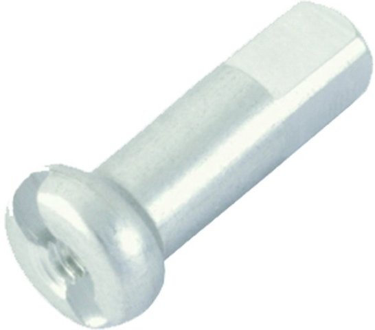 DT Swiss 1.8 mm Aluminium Nipples- 100 pcs. - silver/12 mm