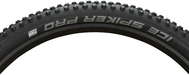 Schwalbe Cubierta de alambre con spikes Ice Spiker Pro 27,5" Performance - negro/27,5x2,25