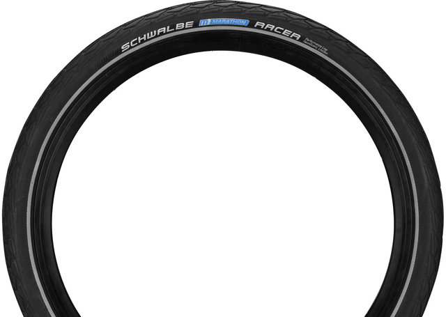 Schwalbe Marathon Racer Performance 20" Wired Tyre - black-reflective/20x1.5 (40-406)