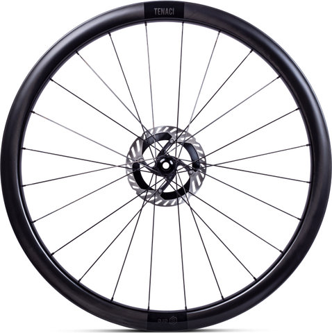 ERE Research Tenaci GA40 Carbon Disc Center Lock 28" Wheelset - matt black-black | 142 mm | 100 mm | Non Boost | Shimano Road | 28" | Non Boost