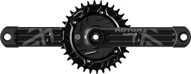 Rotor INspider MTB KAPIC Q-Ring 34T Power Meter Crankset - 170,0 mm