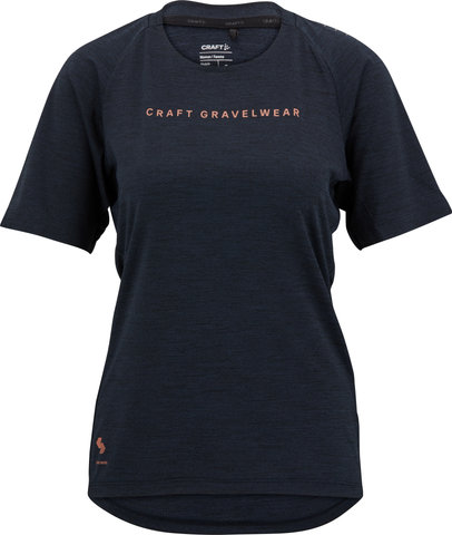 Craft Adv Gravel S/S Tee Damen Jersey - black melange/S