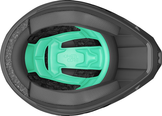 Lazer Chase Kineticore Fullface-Helm - matte black/52 - 54 cm