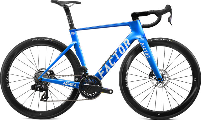 Factor MONZA Force PM Carbon Road Bike 28" - solar blue/28"/M