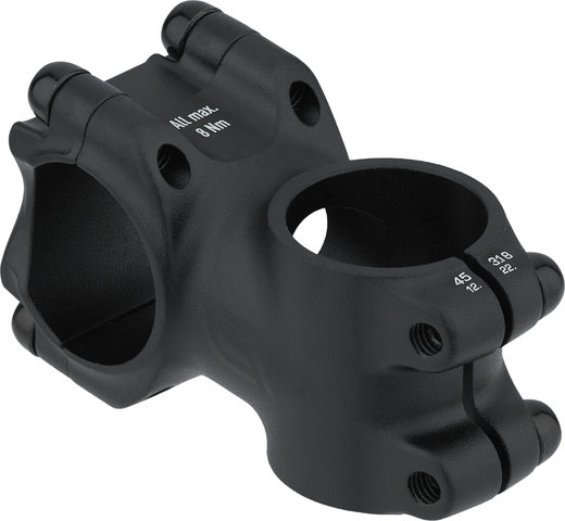 LEVELNINE Universal 31.8 Stem - black stealth/+6°/-6° (FlipFlop)/45 mm
