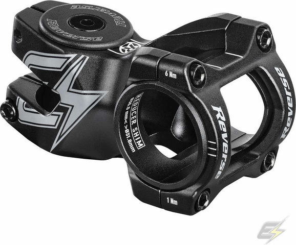 REVERSE Components E-Black One D-2 31.8/35 Stem - grey-black/50 mm/8°