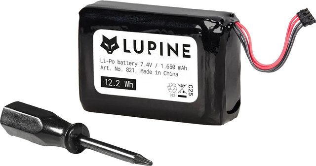 Lupine SL Mono V2 Akku - schwarz