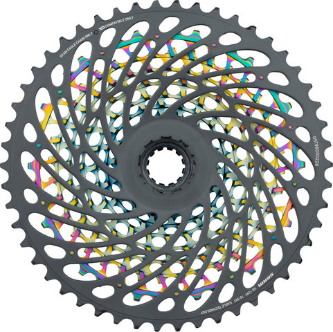 SRAM Cassette XG-1299 12 vitesses pour XX1 Eagle - rainbow/10-50