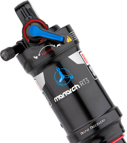 RockShox Amortiguador Monarch RT3 - black/184 mm x 44 mm / tune mid