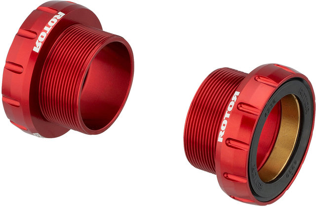 Eje de pedalier BSA 30 Ceramic - rojo/BSA