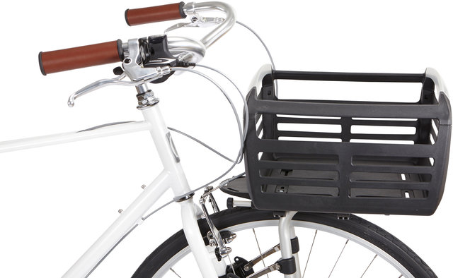 Cesta de bicicletas Pack 'n Pedal - negro-blanco/universal