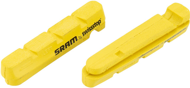 SRAM Road Carbon Rim Brake Pads for Red / Force / Rival - yellow/universal