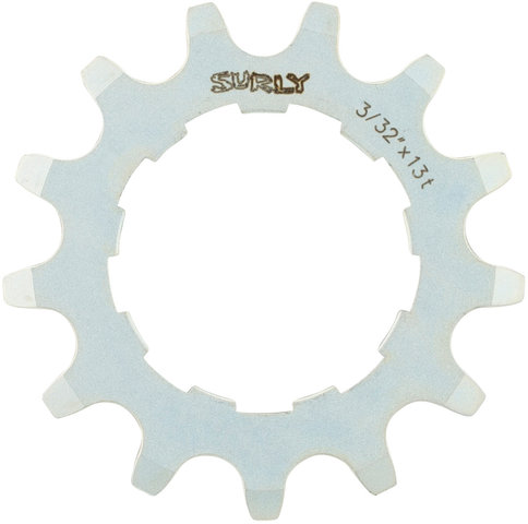 Surly Piñón SingleSpeed Cassette Cog 3/32" - plata/13 dientes