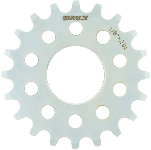 Surly Pignon SingleSpeed Track Cog 1/8" - argenté/20 dents