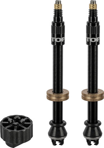 Topeak Tubeless Ventil TurboFlow - black | SV | 60 mm