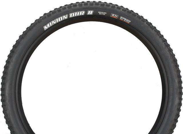 Maxxis Minion DHR II Dual EXO TR 26" Faltreifen - schwarz/26x2,3