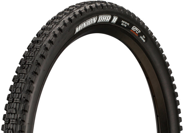 Maxxis Cubierta de alambre Minion DHR II SuperTacky Downhill 26" - negro/26x2,4