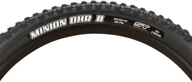 Maxxis Minion DHR II SuperTacky Downhill 26" Wired Tyre - black/26x2.4