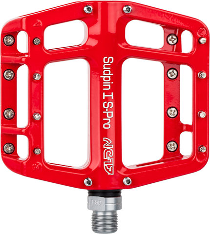 NC-17 Sudpin I S-Pro Plattformpedale - rot