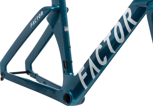 Factor Hanzo Time Trial Frameset - pearl green/L/12 mm Thru Axle