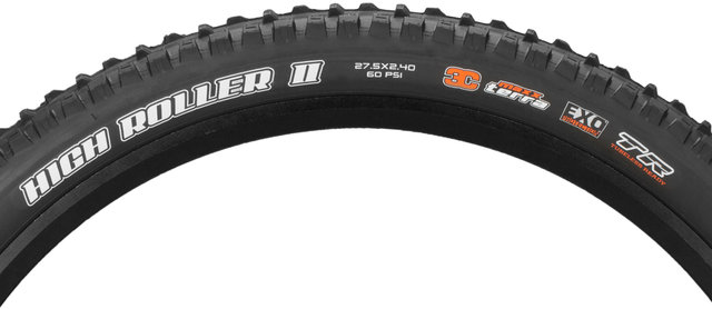 Maxxis Cubierta plegable Highroller II 3C MaxxTerra EXO TR 27,5" - negro/27,5x2,4