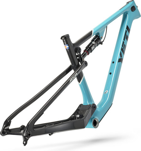 Yeti Cycles ASR Turq Carbon 29" Frame Kit - turquoise/M/115 mm/12 mm Thru Axle