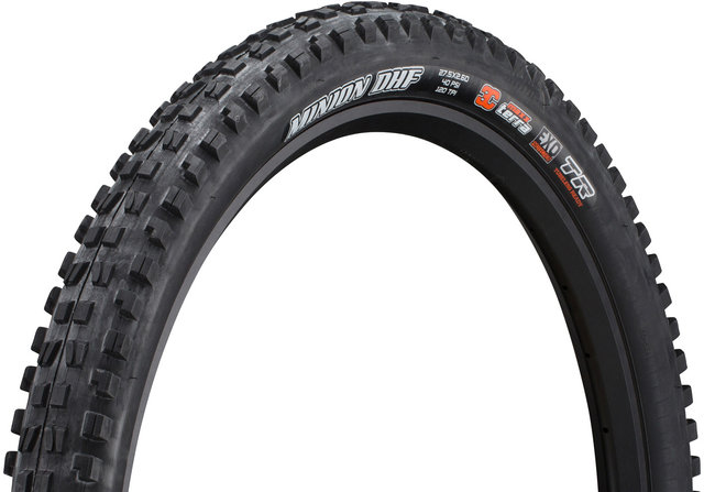 Maxxis Minion DHF 3C MaxxTerra EXO WT TR 27,5+ Faltreifen - schwarz/27,5x2,6