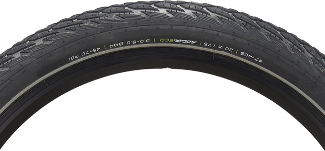 Schwalbe Cubierta de alambre Green Marathon Performance ADDIX Eco 20" - negro-reflejante/20 /47 /47-406/1.75 