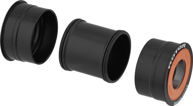 Rotor Eje de pedalier de acero BB386EVO Pressfit 4624 46 x 86,5 mm - negro | BB386 Evo