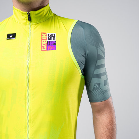 GOBIK Gilet Plus 2.0 High Key Edition - liquid lime/M
