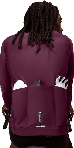 Endura AllTrack Race Roubaix Long Sleeve Jersey Men - black cherry | L