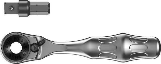 Wera Zyklop Mini 1/4" Ratchet w/ Bit-Check Set - silver